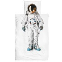 Snurk Childrens Astronaut Duvet Bedding Set - Single - image 1