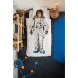 Snurk Childrens Astronaut Duvet Bedding Set - Single - thumbnail 2