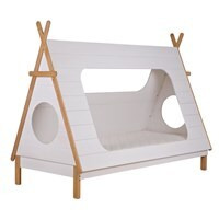 Woood Kids Teepee Cabin Bed with Optional Trundle Drawer -