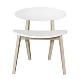 Oliver Furniture Kids Wood Pingpong Chair in White & Oak - thumbnail 2