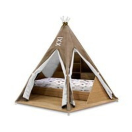Luxury Childrens Teepee Tent Bed with Toy Storage - thumbnail 2