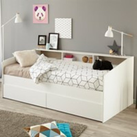 Parisot Sleep Day Bed with Storage Drawers and Shelving