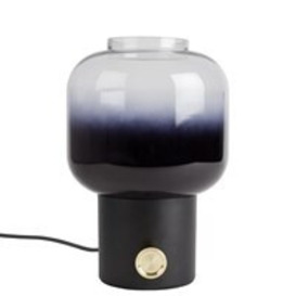 Zuiver Moody Ombre Glass Table Lamp in Black - thumbnail 1