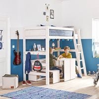 Lifetime Kids Luxury High Sleeper Bed with Slanted Ladder  - - image 1