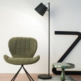 Zuiver Buckle Head Floor Lamp in Black - thumbnail 2