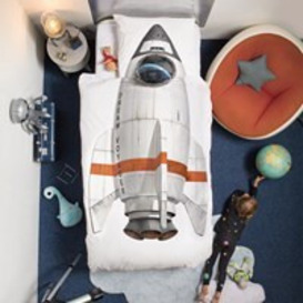Snurk Childrens Dream Voyager Rocket Duvet Set - thumbnail 2
