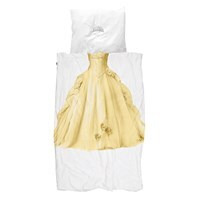 Snurk Childrens Princess Duvet Bedding Set in Yellow - image 1
