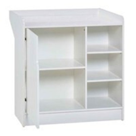 Vox Maxim Baby Changing Unit with Storage in White - thumbnail 2