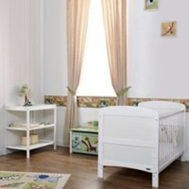 Obaby Grace Cot Bed 2 Piece Nursery Furniture Set - - thumbnail 1