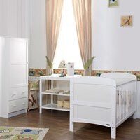 Obaby Grace Cot Bed 3 Piece Nursery Furniture Set - - image 1