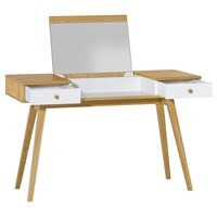 Vox Nature Dressing Table in White & Oak Effect - image 1