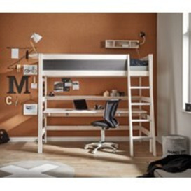 Lifetime Kids Luxury High Sleeper Bed with Slanted Ladder  - - thumbnail 1