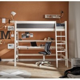 Lifetime Kids Luxury High Sleeper Bed with Slanted Ladder  - - thumbnail 2