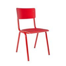 Zuiver Set of 4 Back To School Chairs -