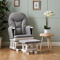 Obaby Reclining Nursing Chair and Stool - - image 1