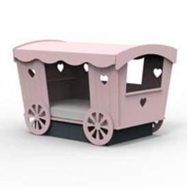 Mathy by Bols Kids Carriage Bed with Storage Drawers - Small Double 120cm - - thumbnail 2