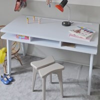 Mathy by Bols Childrens Desk in Madavin Design available in 26 Colours - - image 1