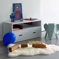 Mathy by Bols Childrens Storage Sideboard in Madaket Design available in 26 Colours  - - image 1