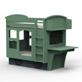 Mathy by Bols Wagon Bunk Bed with Shelves & Drawers available in 26 Colours - - thumbnail 2