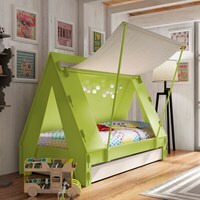 Mathy by Bols Original Kids Tent Cabin Bed with Trundle Drawer available in 26 Colours - - image 1