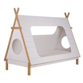 Woood Kids Teepee Cabin Bed with Optional Trundle Drawer - - thumbnail 2