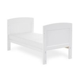 Obaby Grace Mini Cot Bed in White - thumbnail 2