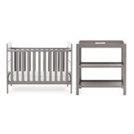 Obaby Grace Mini Cot Bed 2 Piece Nursery Furniture Set - - thumbnail 1
