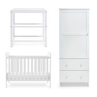 Obaby Grace Mini Cot Bed 3 Piece Nursery Furniture Set -
