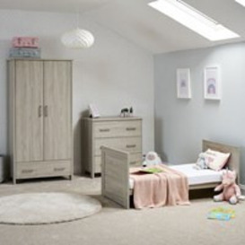 Obaby Nika Cot Bed 3 Piece Nursery Furniture Set - - thumbnail 2