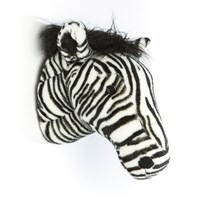 Daniel the Zebra Kids Plush Animal Head Wall Decor - image 1