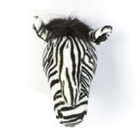 Daniel the Zebra Kids Plush Animal Head Wall Decor - thumbnail 2