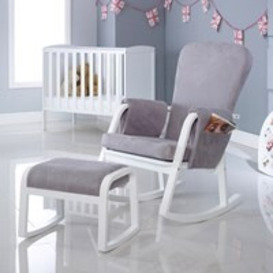 Ickle Bubba Dursley Rocking Chair and Stool - - thumbnail 1