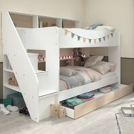 Parisot Bibliobed Kids Bunk Bed with Optional Trundle Drawer