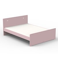 Mathy by Bols Small Double Bed in Madaket Design available in 26 Colours - - image 1