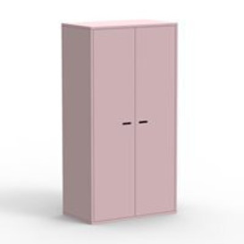 Mathy by Bols 2 Door Wardrobe in Madaket Design available in 26 Colours - Mathy Coral