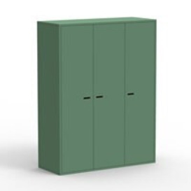 Mathy by Bols 3 Door Wardrobe in Madaket Design available in 26 Colours - - thumbnail 1