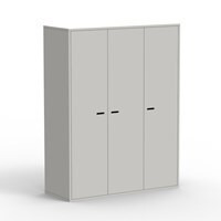 Mathy by Bols 3 Door Wardrobe in Madaket Design available in 26 Colours - - image 1