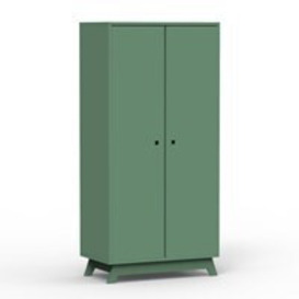 Mathy by Bols 2 Door Wardrobe in Madavin Design available in 26 Colours  - - thumbnail 2