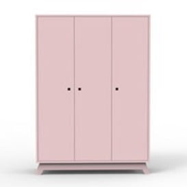 Mathy by Bols Childrens 3 Door Wardrobe in Madavin Design available in 26 Colours - - thumbnail 1
