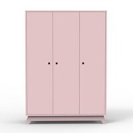 Mathy by Bols Childrens 3 Door Wardrobe in Madavin Design available in 26 Colours -