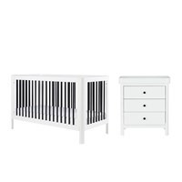 Ickle Bubba Tenby Classic Cot Bed and Changing Unit - - image 1