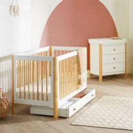Ickle Bubba Tenby Classic Cot Bed with Under Drawer and Changing Unit - - thumbnail 2