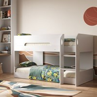 Flair Mystic Low Pod Bunk Bed White