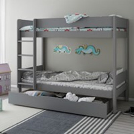 Kids Avenue Estella Bunk Bed with Pull Out Drawer - thumbnail 2