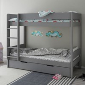 Kids Avenue Estella Bunk Bed with Pull Out Drawer - thumbnail 1