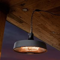 Maze Rattan 2100W Aurora Pendant Hanging Electric Patio Heater