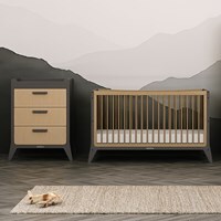 SnuzFino Cot Bed 2 Piece Nursery Furniture Set - - thumbnail 1