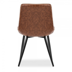 £34 Off Taylor Dining Chair, Vintage Tan & Black - thumbnail 3