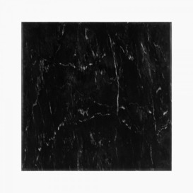 Carnaby Square Cafe Table Top, Black Marble Size: 80cm - thumbnail 1