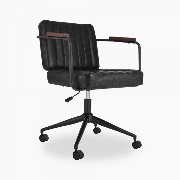 Mason Office Chair, Vintage Black - image 1